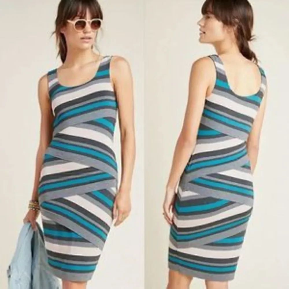 ANTHROPOLOGIE BAILEY 44 Frontera Bandage Slim Mini size M